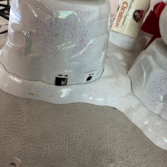 Mr. Christmas Dueling Banjo Snowmen Plays 20 Christmas Carols Working - Picture 11 of 14